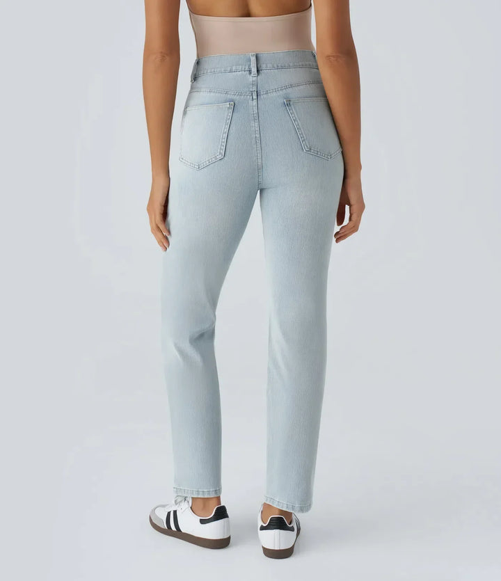 ComfortFit™ - Elastic and comfortable pants with high waist - Alurea & Co.