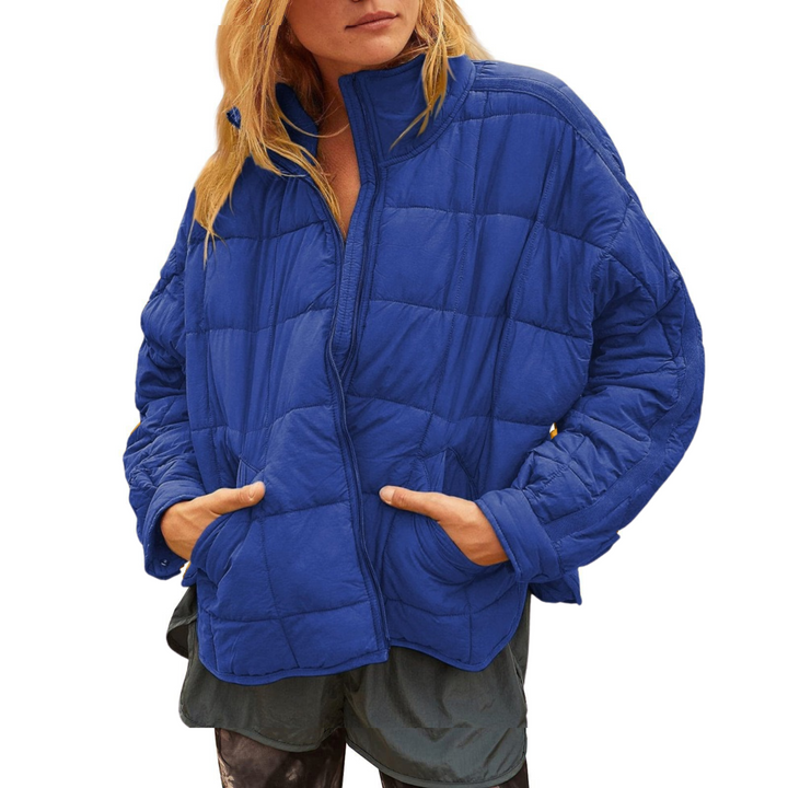 APRIL™ – Lightweight Compact Zip Puffer Jacket - Alurea & Co.
