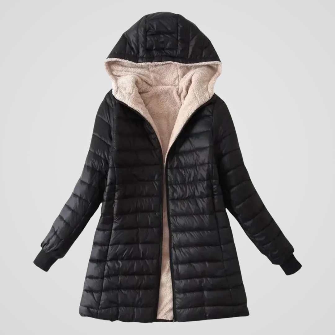 Caroline | Sherpa-Lined Winter Coat - Alurea & Co.