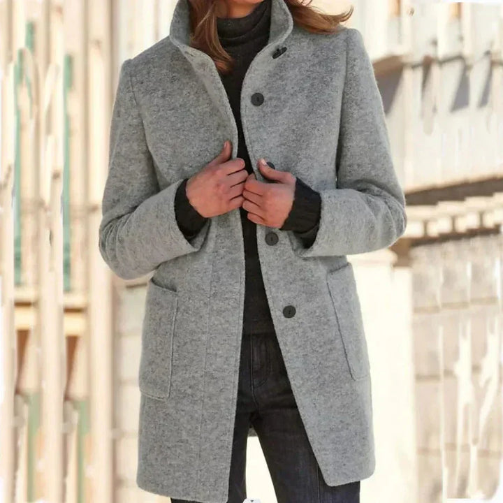 Janny | Sleek Windbreaker Coat - Alurea & Co.