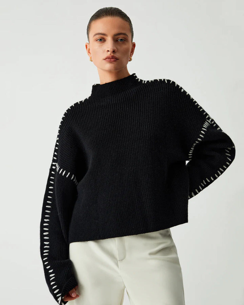 Elara – Classic Knit Pullover