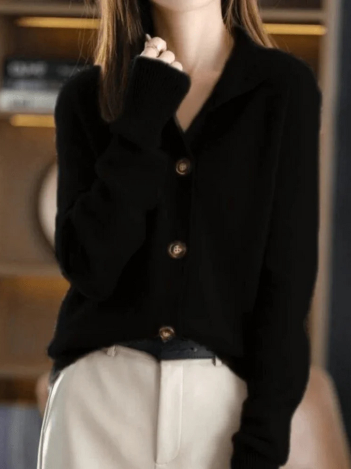 SOFIA BUTTON CARDIGAN - Alurea & Co.