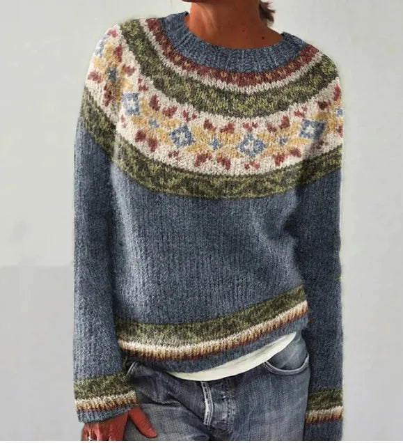 Erica | Retro Winter Sweater - Alurea & Co.