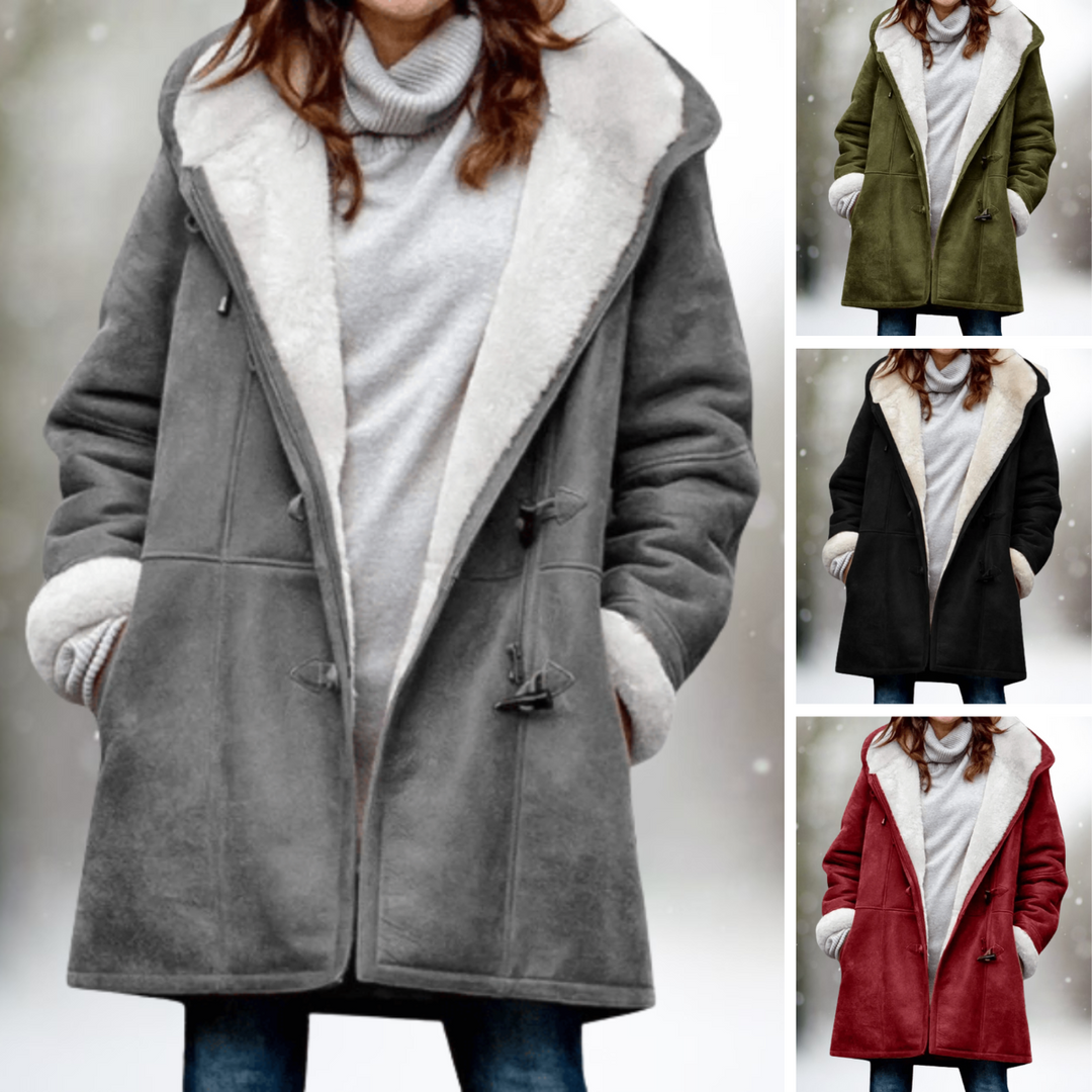 Jae | Warm Suede Fleece Fall Jacket - Alurea & Co.