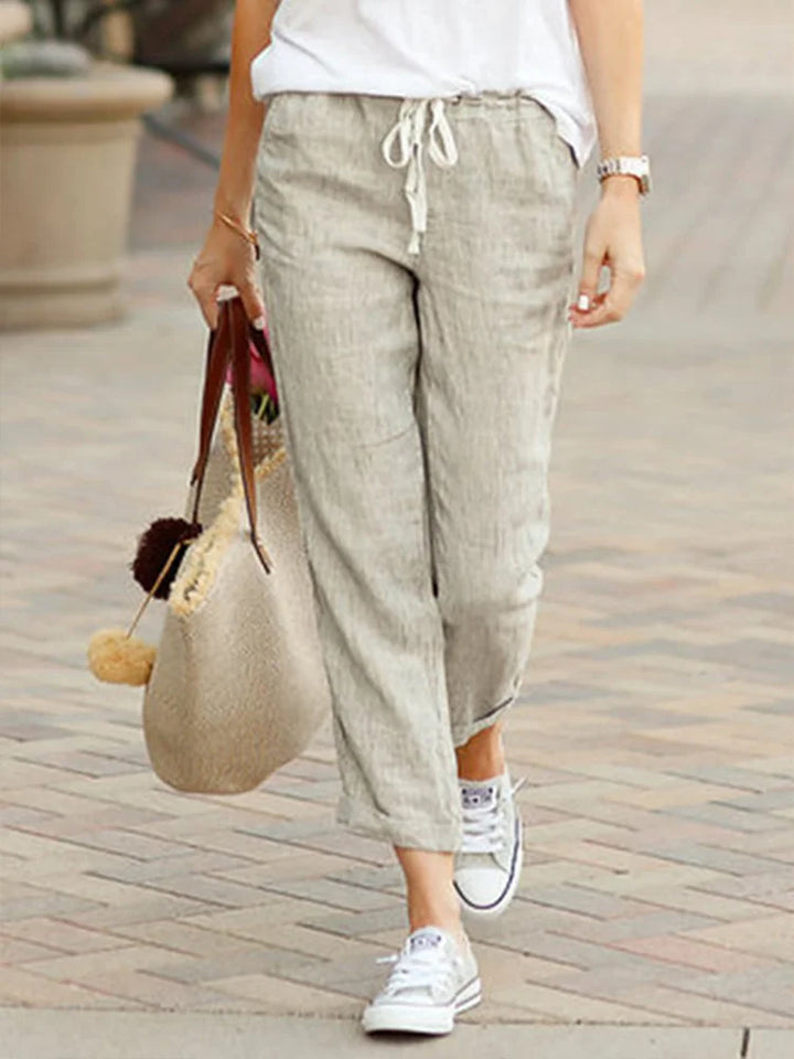 Isla - Linen Trousers