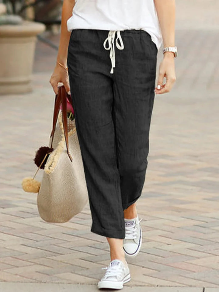 Isla - Linen Trousers