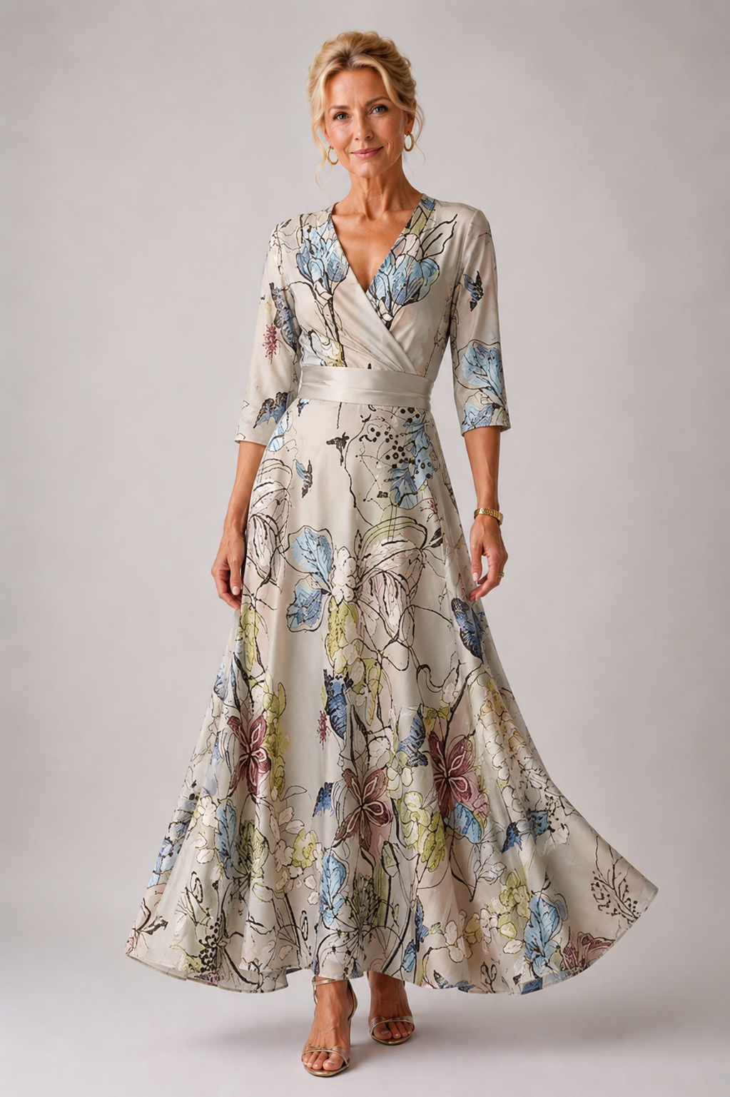 Madison | Chic Dress with Floral Print