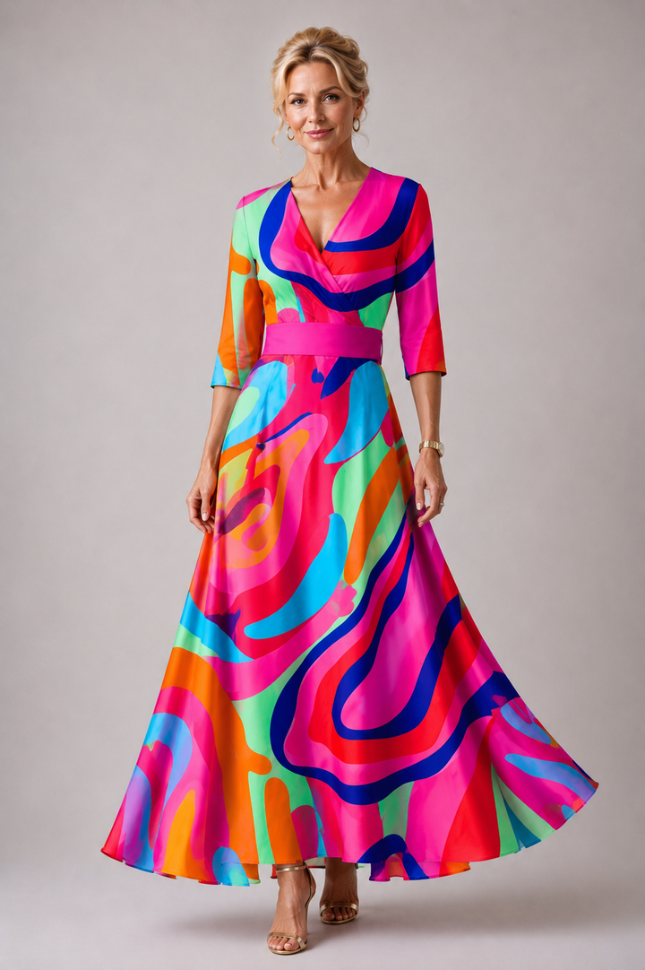 Kennedy | Comfortable dress for every day with V-neck