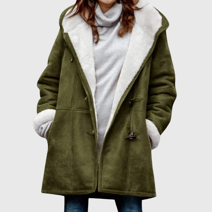 Jae | Warm Suede Fleece Fall Jacket - Alurea & Co.