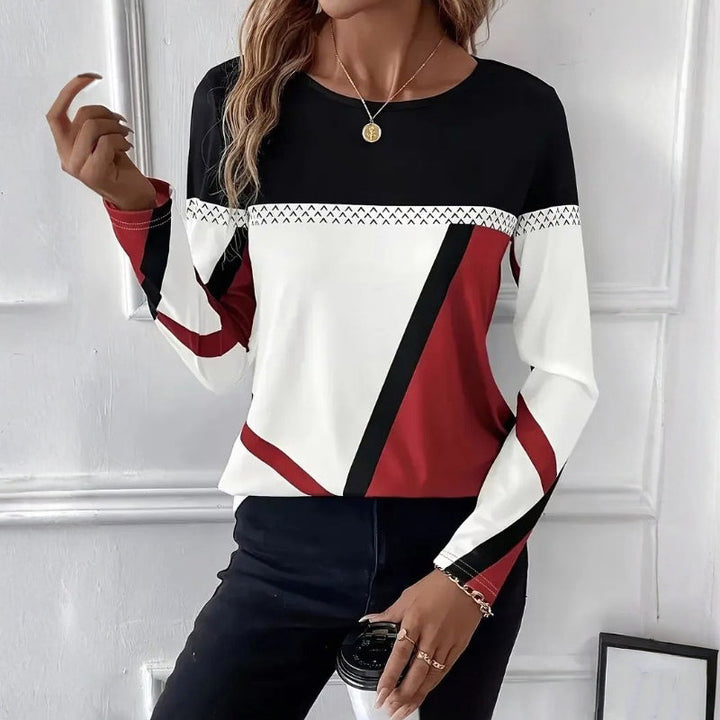 Christina | Stylish Long Sleeve Shirt - Alurea & Co.