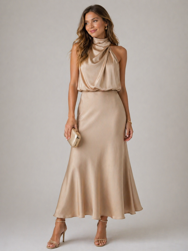 Ariana | Draped Dress