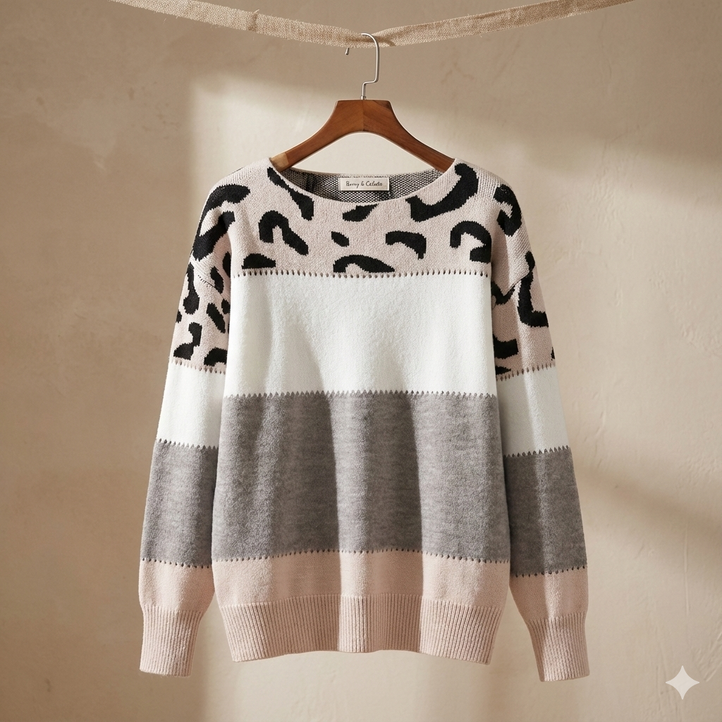 Charlene | Leopard Comfy Sweater