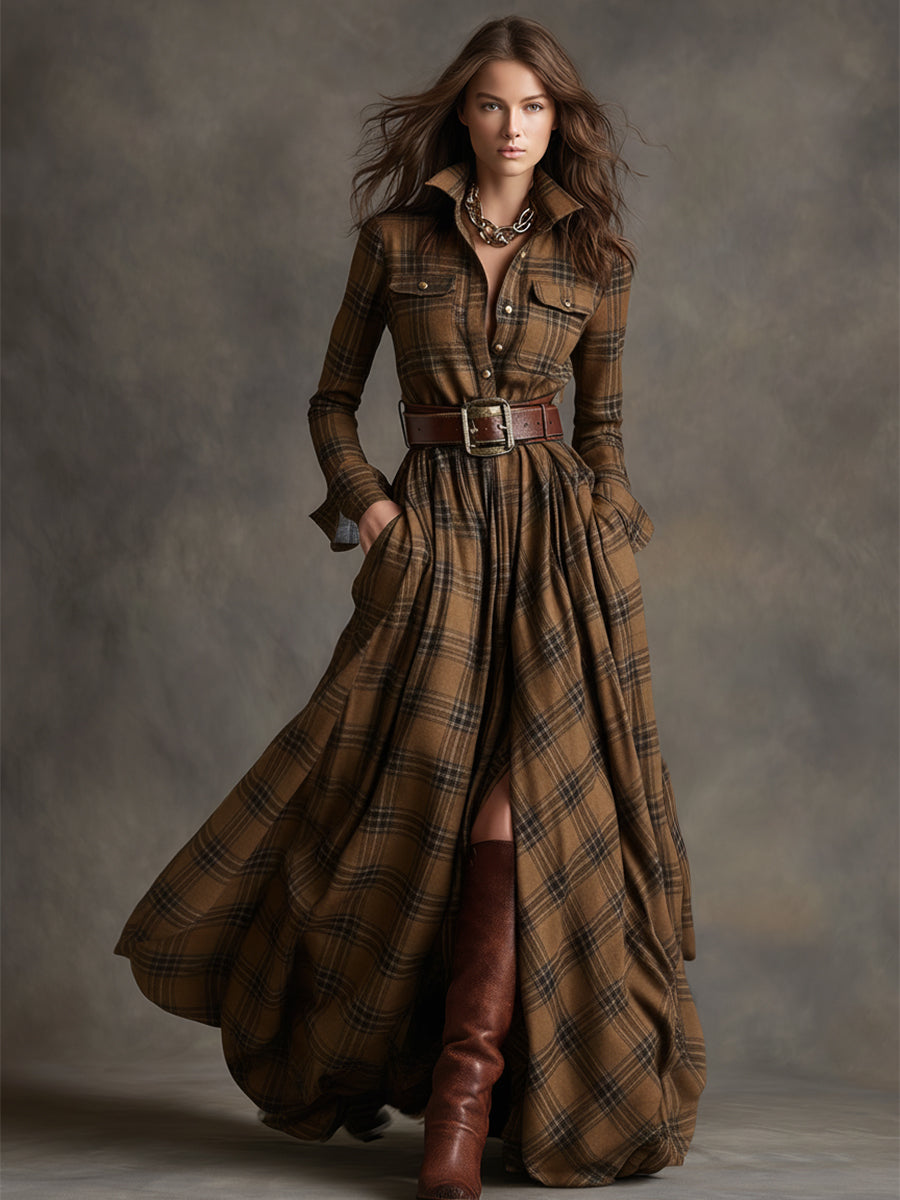 Mireline - Classic Button-Up Shirt Dress - Alurea & Co.