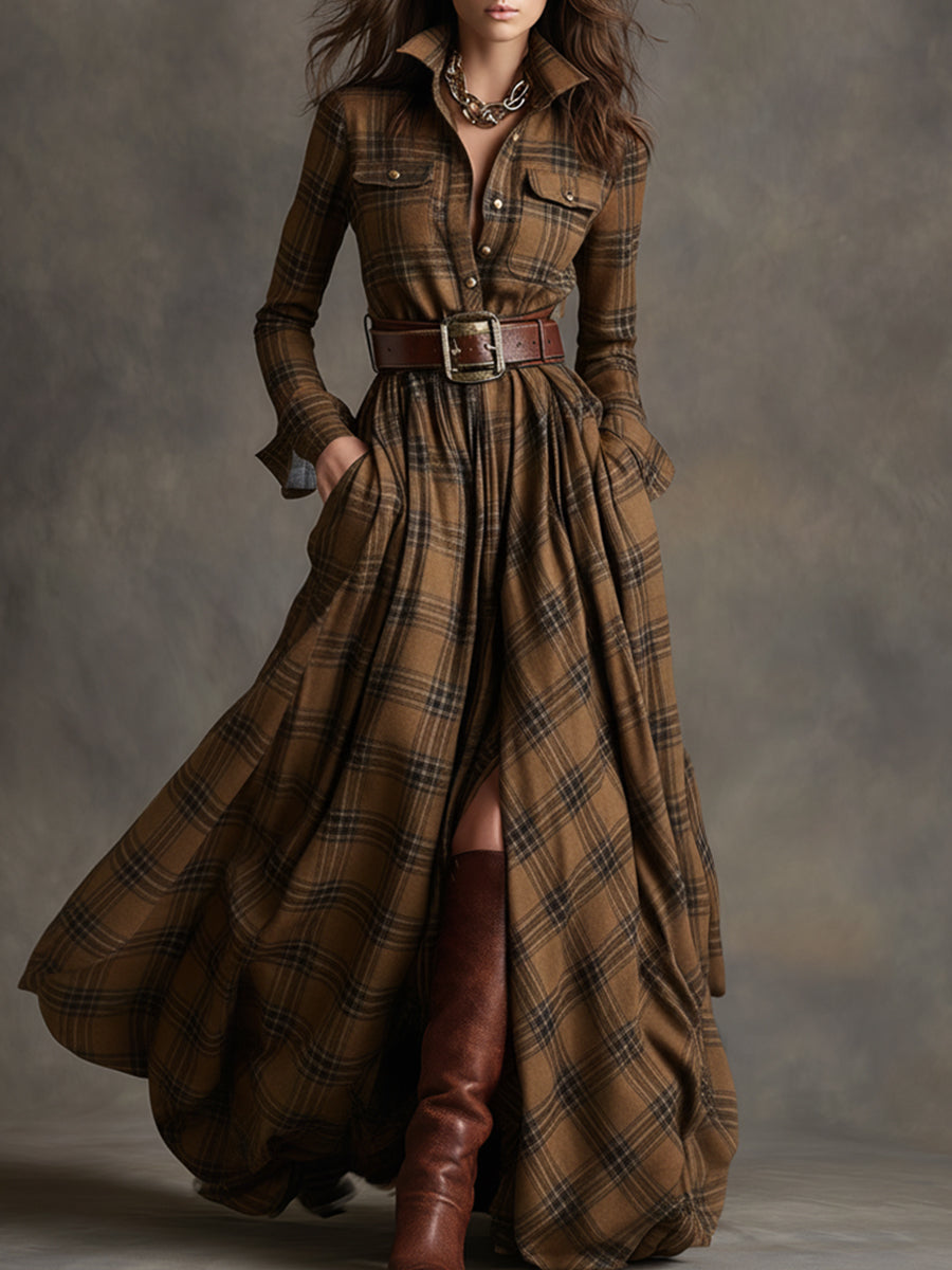 Mireline - Classic Button-Up Shirt Dress - Alurea & Co.