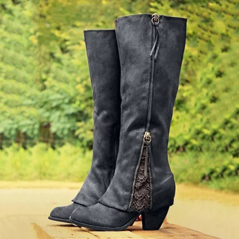 Laluna® | Knee-High Boots - Alurea & Co.