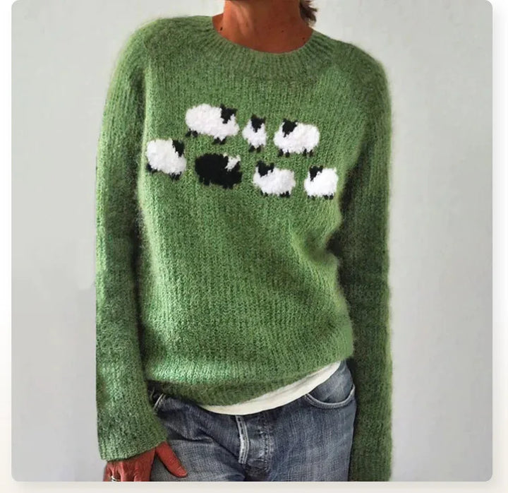 Nicole | Retro Winter Sweater - Alurea & Co.