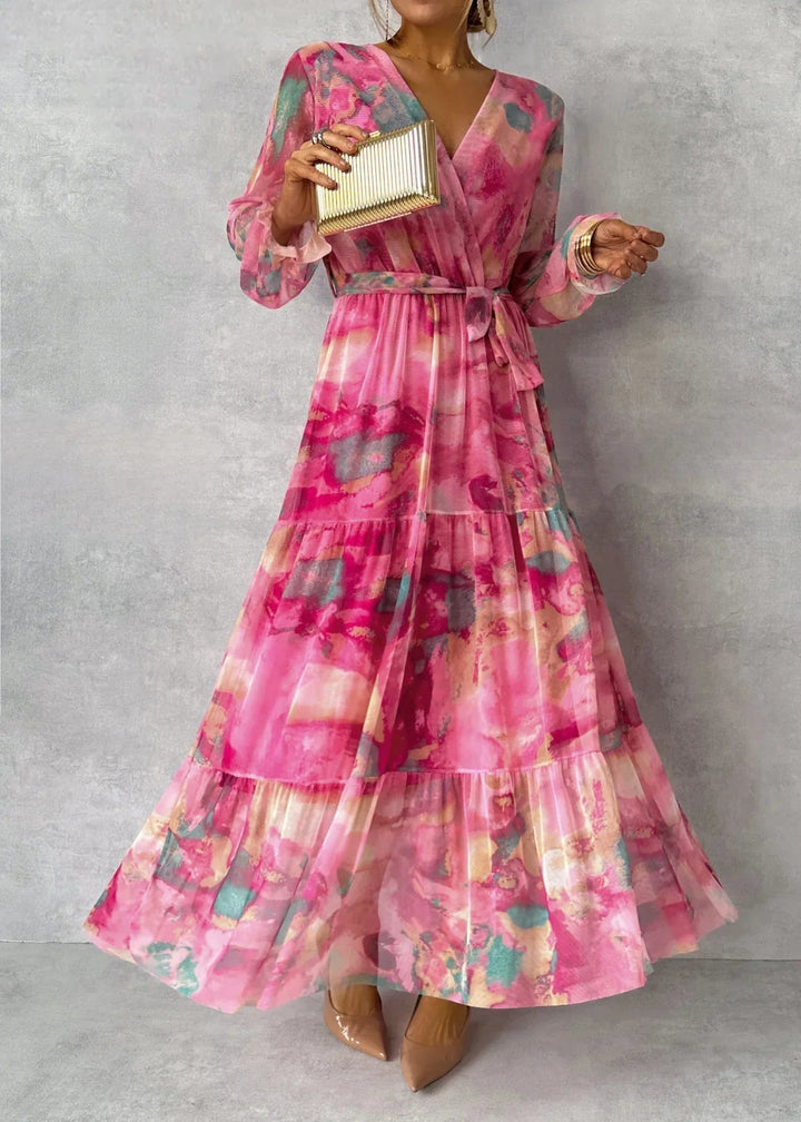 Alexis | Wrap Dress with Floral Print