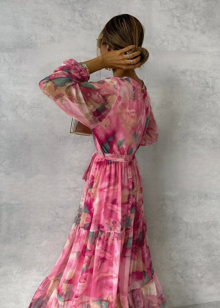 Alexis | Wrap Dress with Floral Print