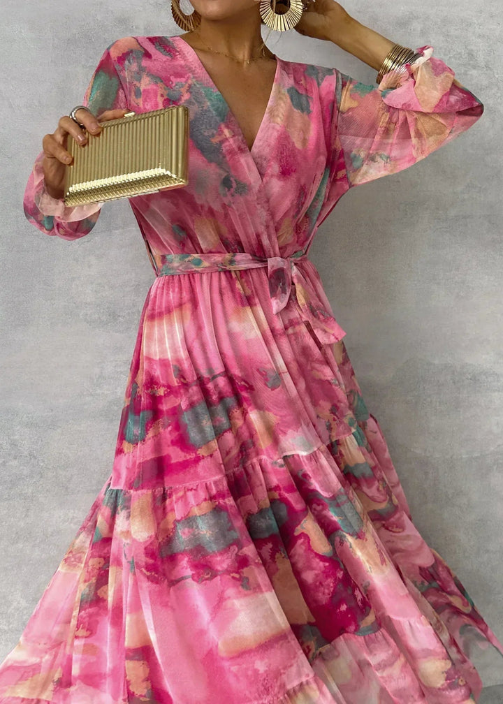 Alexis | Wrap Dress with Floral Print