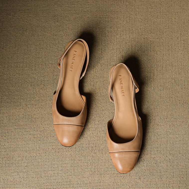 Reyna Genuine Leather Pumps - Alurea & Co.
