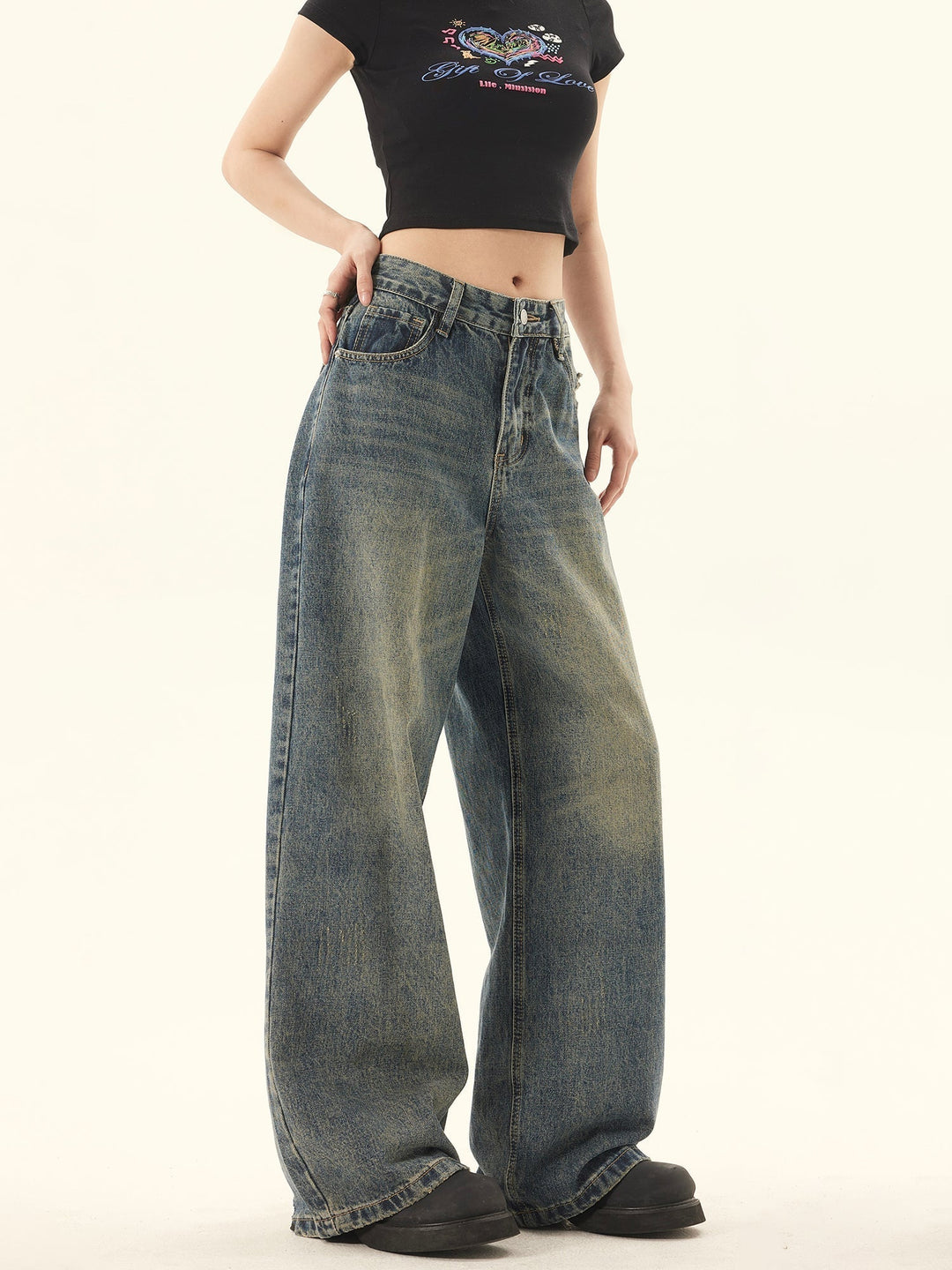 Aurelia - Wide Leg Jeans
