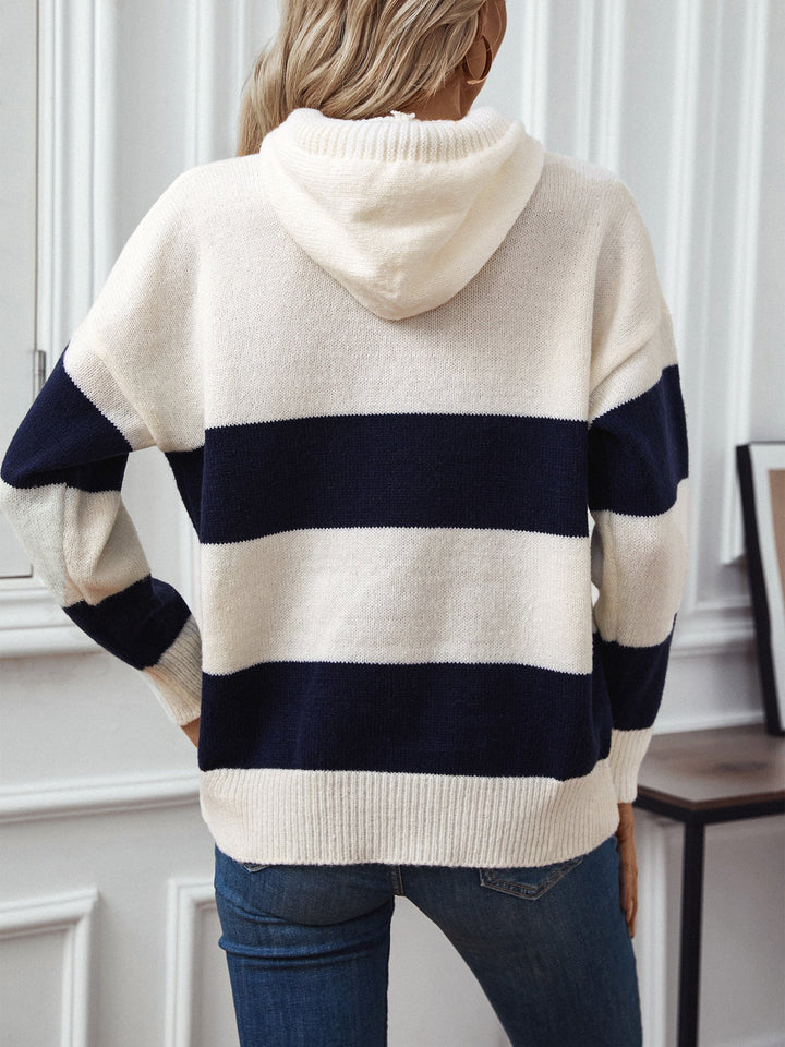 Lillian | Color-Block Hoodie - Alurea & Co.