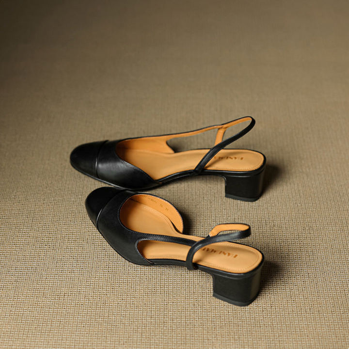 Reyna Genuine Leather Pumps - Alurea & Co.