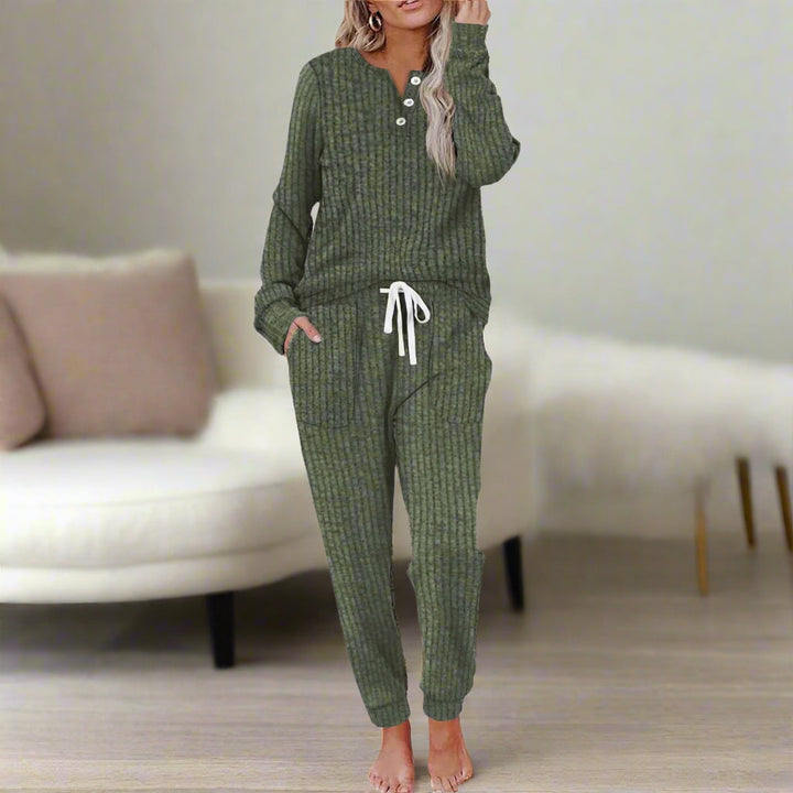 Brenda – Cozy Two Piece Loungewear Set - Alurea & Co.