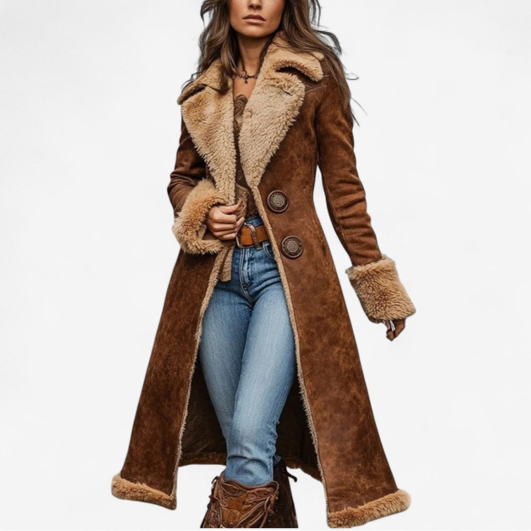 Isabella | Long Elegant Winter Coat - Alurea & Co.