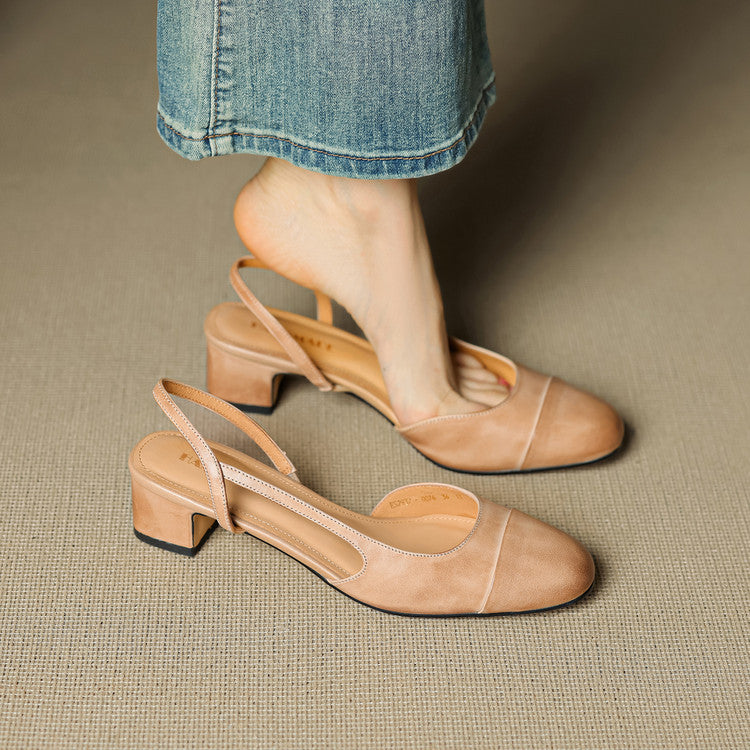 Reyna Genuine Leather Pumps - Alurea & Co.