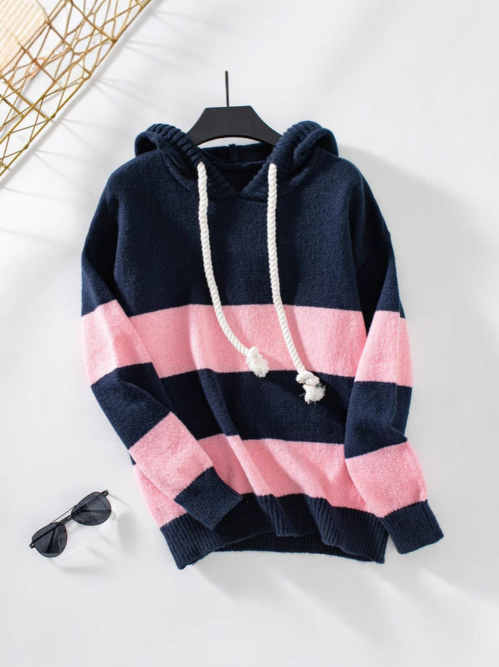 Lillian | Color-Block Hoodie - Alurea & Co.