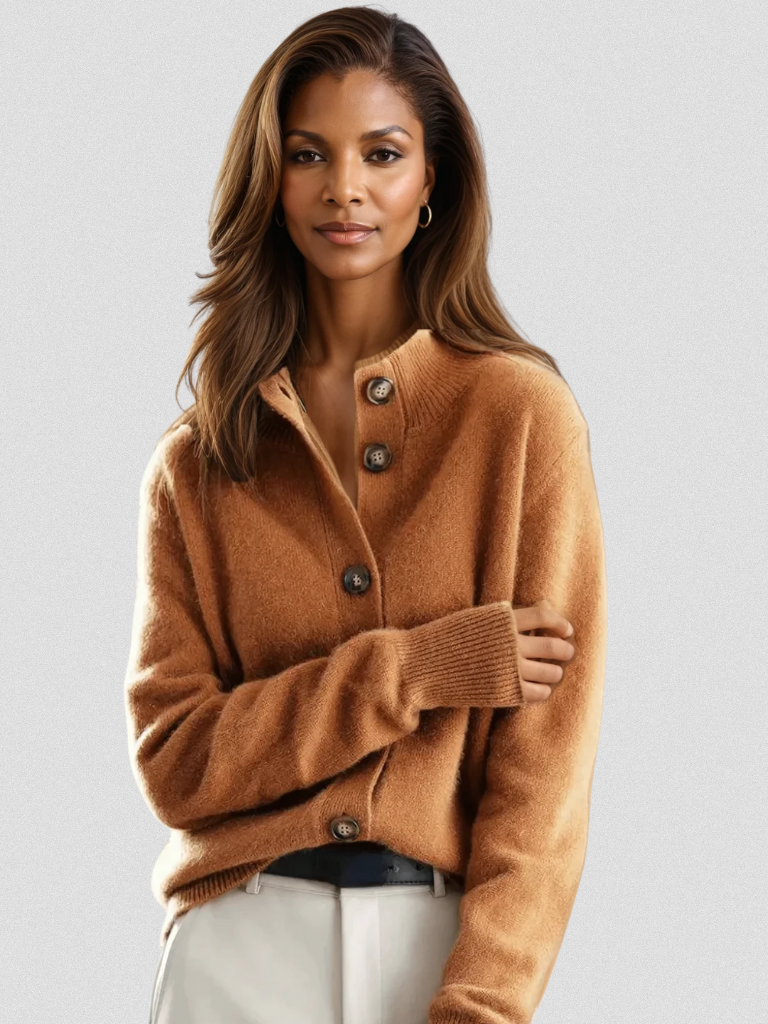 SOFIA BUTTON CARDIGAN - Alurea & Co.