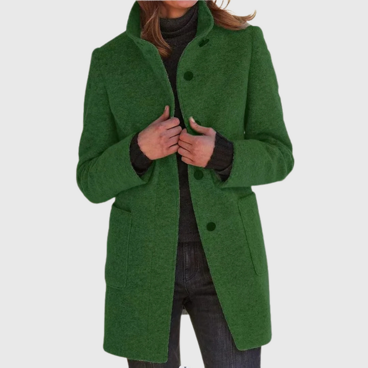 Janny | Sleek Windbreaker Coat - Alurea & Co.
