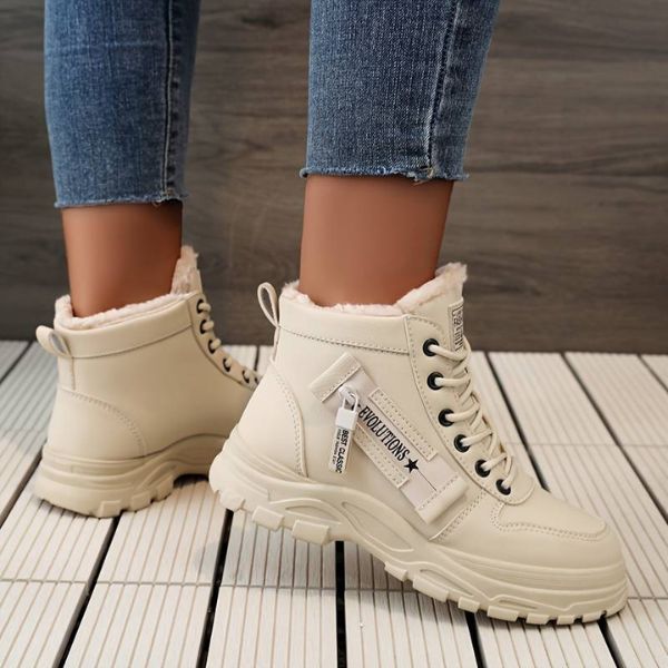 Nyra – Casual High-Top Ankle Sneakers