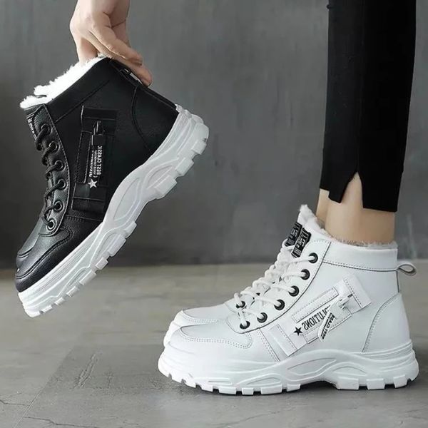 Nyra – Casual High-Top Ankle Sneakers