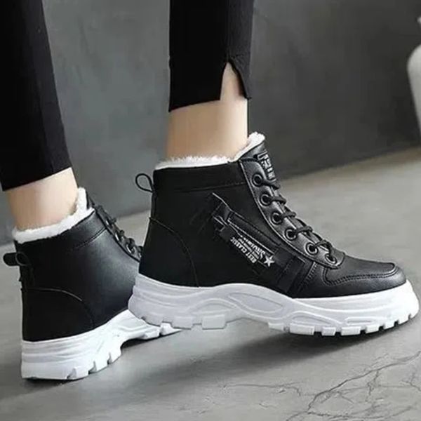 Nyra – Casual High-Top Ankle Sneakers