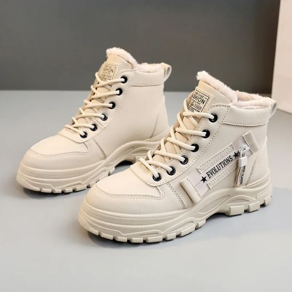 Nyra – Casual High-Top Ankle Sneakers