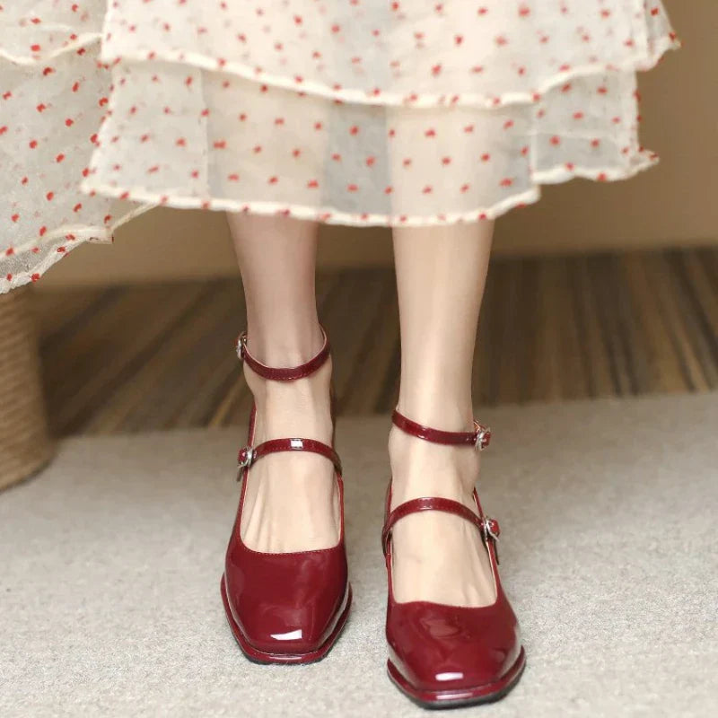 Elegant Ankle-Strap Pumps - Alurea & Co.