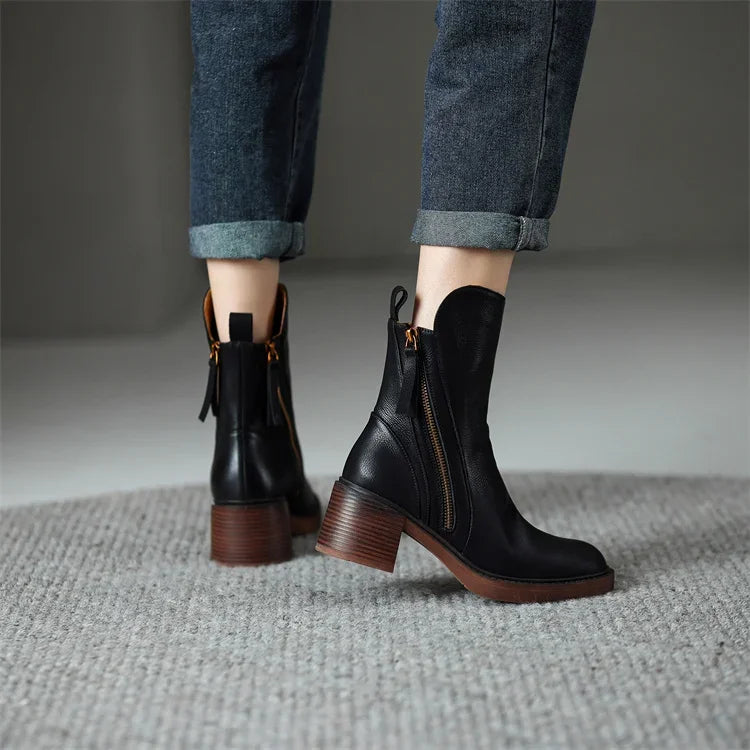 Savannah – Stylish Leather Boots