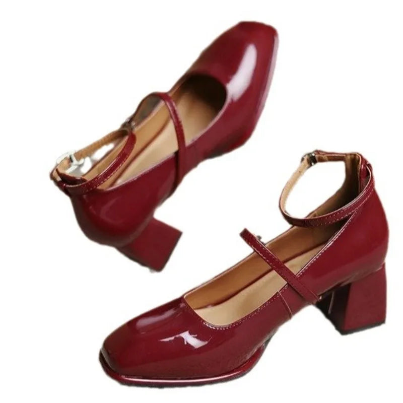 Elegant Ankle-Strap Pumps - Alurea & Co.