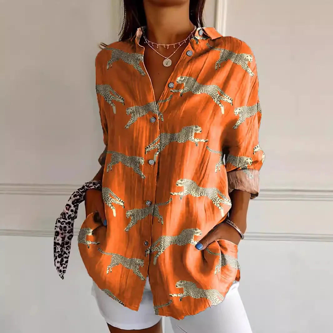 Vaella – Colorful Printed Blouse