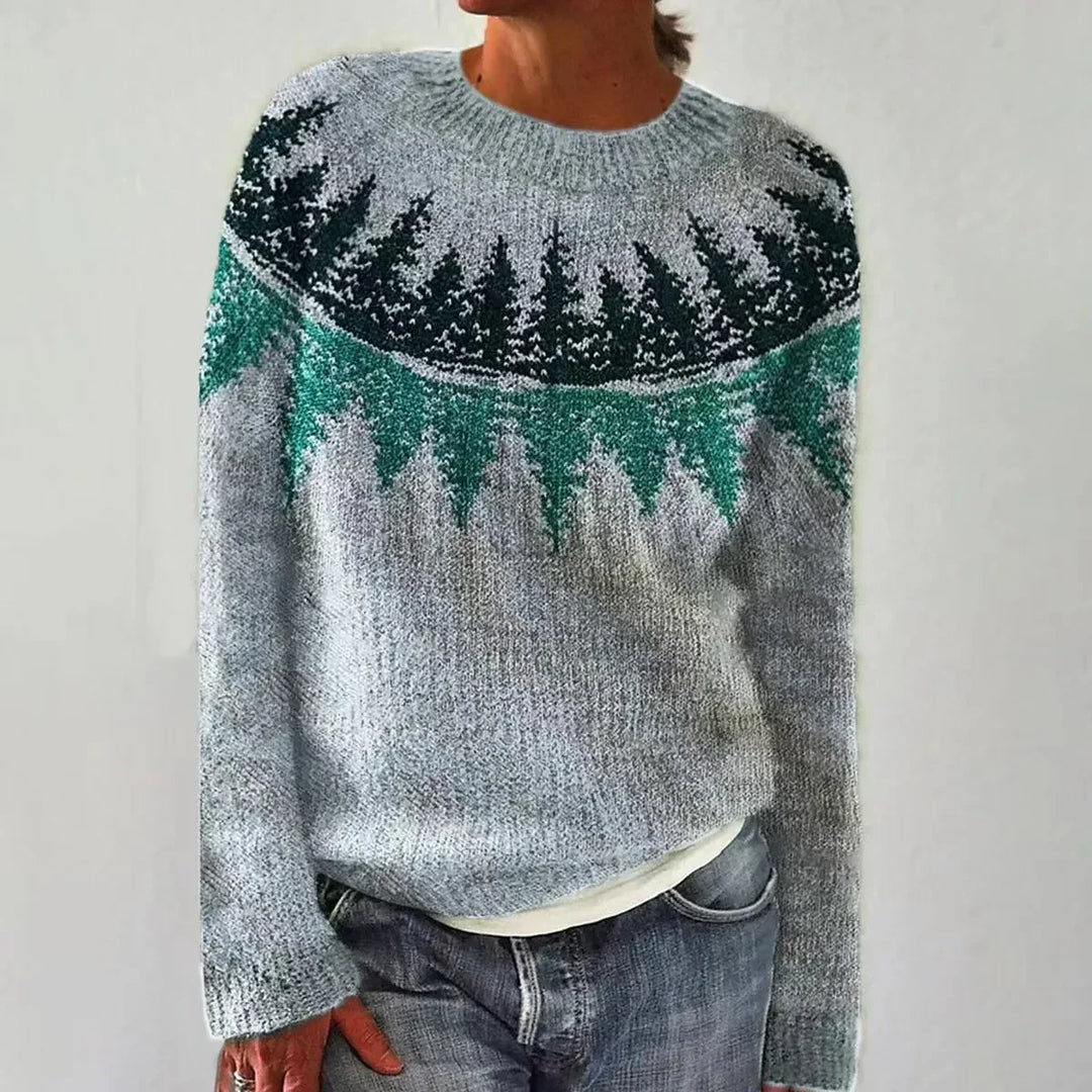 Ava | Retro Winter Sweater - Alurea & Co.