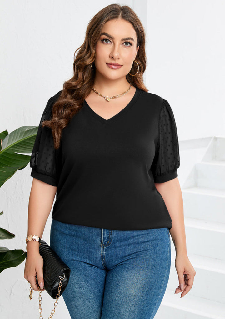 Viva – Elegant V-Neck Top
