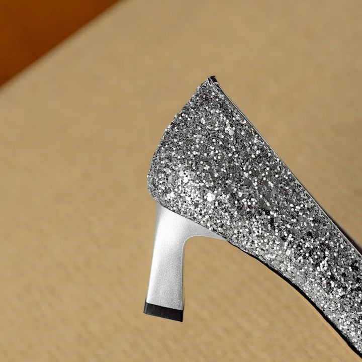 Gloria Glitter Pumps - Alurea & Co.