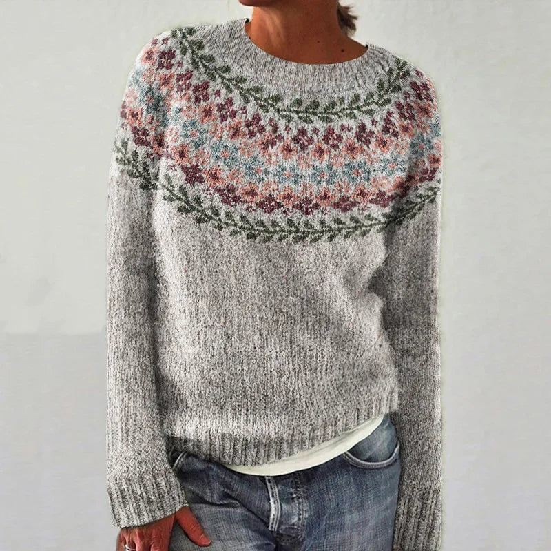 Chloe | Retro Winter Sweater - Alurea & Co.