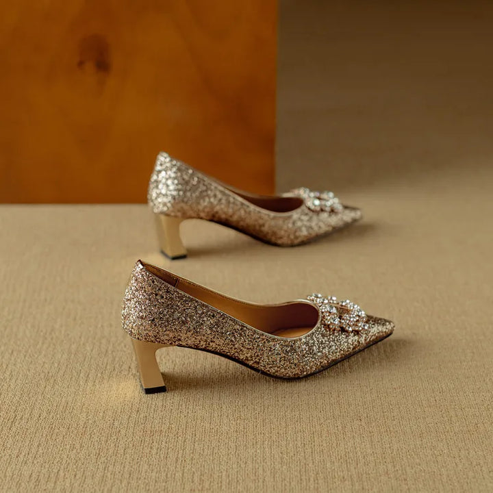 Gloria Glitter Pumps - Alurea & Co.