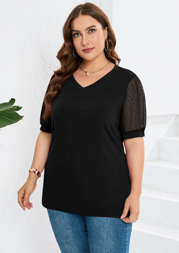 Viva – Elegant V-Neck Top
