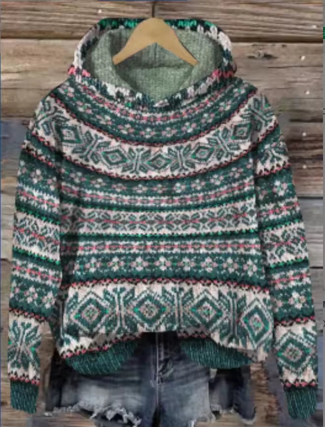 Nora | Timeless Knit Hoodie - Alurea & Co.