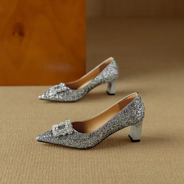 Gloria Glitter Pumps - Alurea & Co.