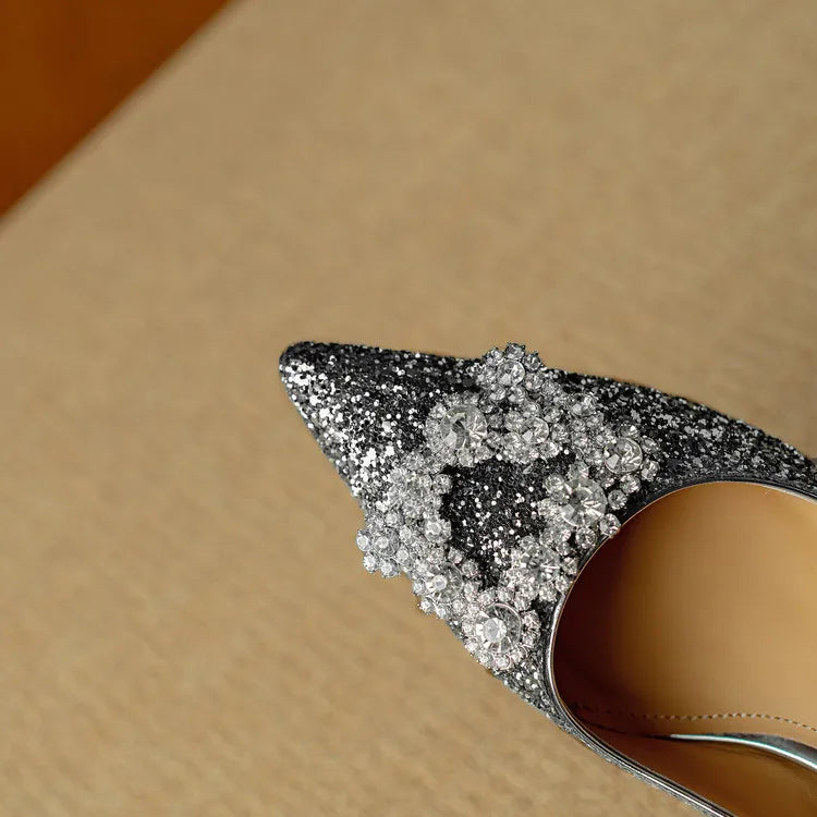 Gloria Glitter Pumps - Alurea & Co.